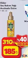 ELİDOR SAÇ BAKIM YAĞI 80 ML fiyat ve kampanya bilgisi